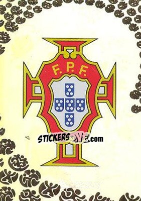 Sticker Portugal - UEFA Euro Austria-Switzerland 2008. Trading Cards n. 16 - Panini