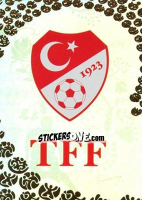 Sticker Turkiye - UEFA Euro Austria-Switzerland 2008. Trading Cards n. 20 - Panini