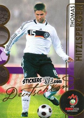 Cromo Thomas Hitzlsperger - UEFA Euro Austria-Switzerland 2008. Trading Cards - Panini