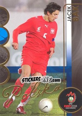 Sticker Bak - UEFA Euro Austria-Switzerland 2008. Trading Cards n. 136 - Panini