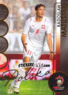 Sticker Matusiak - UEFA Euro Austria-Switzerland 2008. Trading Cards - Panini