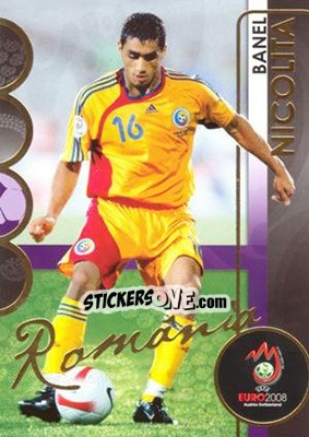 Sticker Nicolita - UEFA Euro Austria-Switzerland 2008. Trading Cards - Panini