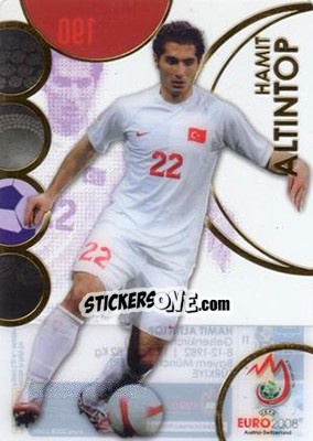 Figurina Hamit Altintop - UEFA Euro Austria-Switzerland 2008. Trading Cards - Panini