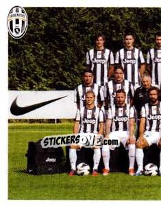 Figurina Squadra - Juventus 2012-2013 - Footprint