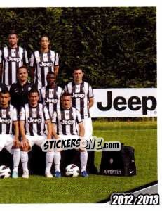 Sticker Squadra - Juventus 2012-2013 n. 4 - Footprint