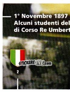 Sticker Trofeo - Juventus 2012-2013 n. 5 - Footprint