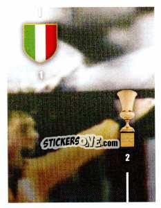 Sticker Trofeo - Juventus 2012-2013 n. 8 - Footprint