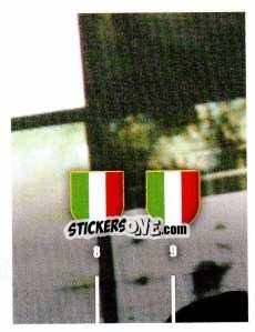 Sticker Trofeo - Juventus 2012-2013 n. 9 - Footprint