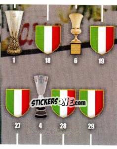 Cromo Trofeo - Juventus 2012-2013 - Footprint