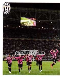 Figurina Juventus - Napoli 3-0 - Juventus 2012-2013 - Footprint