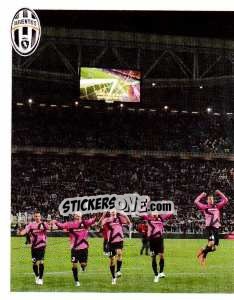 Sticker Juventus - Napoli 3-0 - Juventus 2012-2013 n. 24 - Footprint