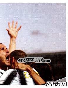 Cromo Palermo - Juventus 0-2 - Juventus 2012-2013 - Footprint