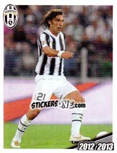 Sticker Andrea Pirlo - 13 assist - Juventus 2012-2013 n. 38 - Footprint