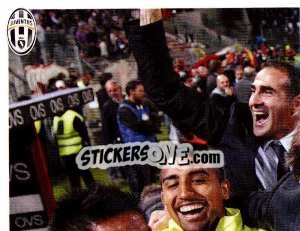 Sticker Rallegramento - Juventus 2012-2013 - Footprint