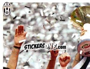 Sticker Festeggiamento - Juventus 2012-2013 n. 48 - Footprint