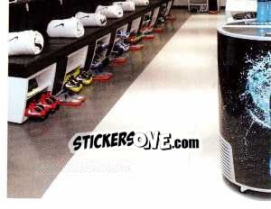 Sticker Gli spogliatoi - Juventus 2012-2013 - Footprint