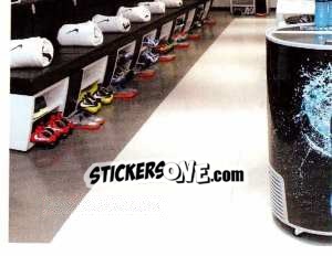 Sticker Gli spogliatoi - Juventus 2012-2013 n. 65 - Footprint