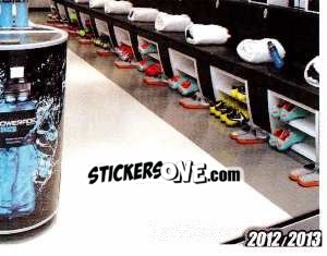 Sticker Gli spogliatoi - Juventus 2012-2013 n. 66 - Footprint