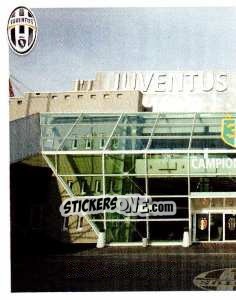 Sticker L'ingresso principale allo Stadium - Juventus 2012-2013 n. 68 - Footprint