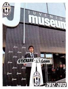 Cromo Andrea Agnelli - Juventus 2012-2013 n. 75 - Footprint