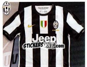 Sticker Maglia Gara Home - Juventus 2012-2013 - Footprint