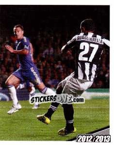 Figurina Il Goal Fabio Quagliarella A Stamford Bridge