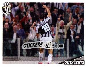 Cromo Leonardo Bonucci - Juventus 2012-2013 - Footprint
