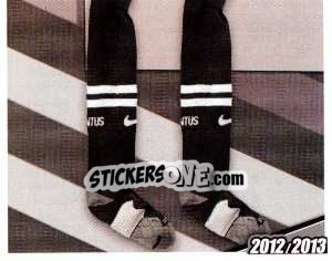 Sticker Maglia Gara Third - Juventus 2012-2013 n. 145 - Footprint