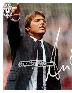 Sticker Conte - Autografo - Juventus 2012-2013 n. 151 - Footprint