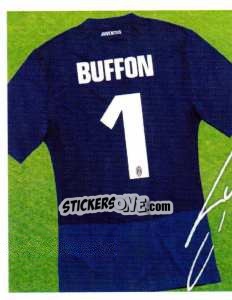 Sticker 1 - Autografo - Juventus 2012-2013 n. 159 - Footprint