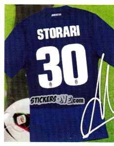 Sticker 30 - Autografo - Juventus 2012-2013 n. 164 - Footprint