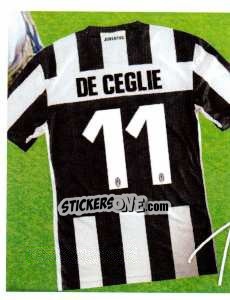 Sticker 11 - Autografo - Juventus 2012-2013 n. 189 - Footprint