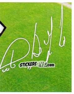 Sticker 11 - Autografo - Juventus 2012-2013 n. 190 - Footprint