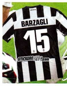 Sticker 15 - Autografo - Juventus 2012-2013 n. 194 - Footprint