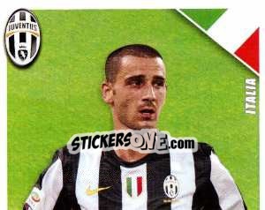 Figurina Bonucci in Azione - Juventus 2012-2013 - Footprint