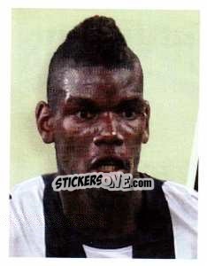 Sticker Paul Pogba - Juventus 2012-2013 n. 206 - Footprint