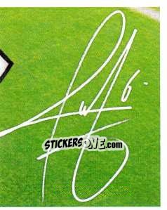 Sticker 6 - Autografo - Juventus 2012-2013 n. 210 - Footprint