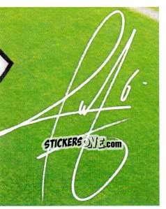 Sticker 6 - Autografo - Juventus 2012-2013 - Footprint