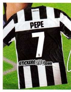 Sticker 7 - Autografo - Juventus 2012-2013 n. 214 - Footprint