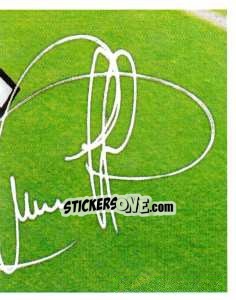 Sticker 8 - Autografo - Juventus 2012-2013 n. 220 - Footprint