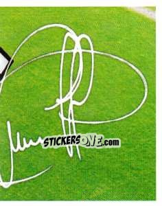 Cromo 8 - Autografo - Juventus 2012-2013 - Footprint