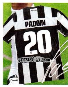 Sticker 20 - Autografo - Juventus 2012-2013 n. 224 - Footprint