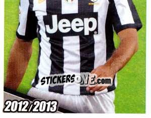 Sticker Pirlo in Azione - Juventus 2012-2013 n. 228 - Footprint