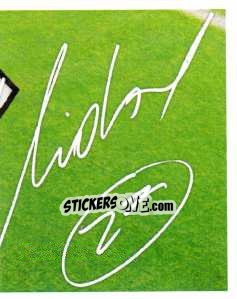 Sticker 23 - Autografo - Juventus 2012-2013 n. 240 - Footprint