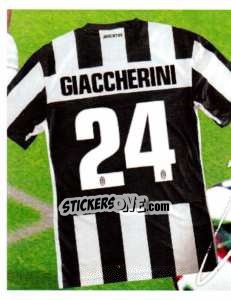 Sticker 24 - Autografo - Juventus 2012-2013 n. 244 - Footprint