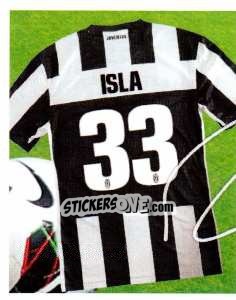 Sticker 33 - Autografo - Juventus 2012-2013 n. 249 - Footprint