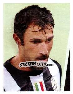 Sticker Mirko Vucinic - Juventus 2012-2013 n. 256 - Footprint