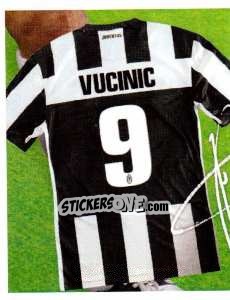 Figurina 9 - Autografo - Juventus 2012-2013 - Footprint