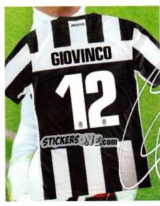 Sticker 12 - Autografo - Juventus 2012-2013 n. 264 - Footprint