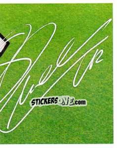 Sticker 12 - Autografo - Juventus 2012-2013 n. 265 - Footprint